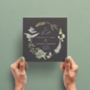 Search for bohemian wedding save the dates Green