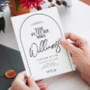 Search for script typography bridal shower invitations Modern