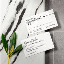 Search for business supplies appointment cards
