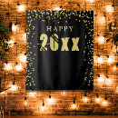 Search for new year backdrops Black and gold