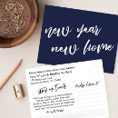 Search for new year new home postcards Simple