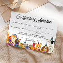 Search for pet adoption certificate Lets pawty