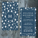 Search for astrology business cards Stars