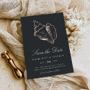 Search for conch shells invitations Couple