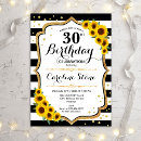 Search for sunflower birthday invitations Elegant