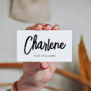 Search for make up artist business cards Girly