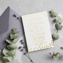 Search for store business invitations Elegant