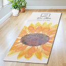 Search for sunflower yoga mats Watercolor