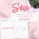 Search for save the date surprise party postcards Modern