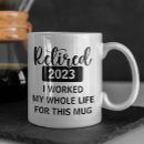 Search for whole mugs Retired