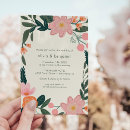 Search for backyard wedding invitations Floral