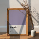 Search for lavender posters Purple