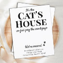 Search for new cat announcement postcards Modern