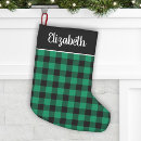 Search for green buffalo plaid christmas decor Script