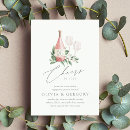 Search for wine tasting engagement party invitations Cheers to love