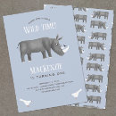 Search for cute 1st birthday invitations Safari