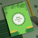 Search for green beer postcards Gold