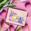 Search for vintage easter chicks postcards Flowers