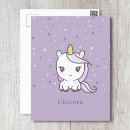 Search for cute unicorn postcards Kawaii