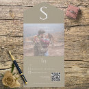 Search for khaki wedding invitations Minimal