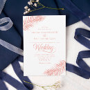 Search for tropical leaf wedding invitations Unique