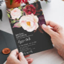 Search for elegant modern floral bridal shower invitations Trendy