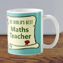Search for worlds best math teacher mugs Mathematics