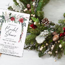 Search for christmas bridal shower invitations Rustic