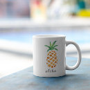 Search for tropical pineapple mugs Girly