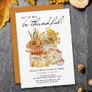 Search for eat drink be thankful invitations Harvest
