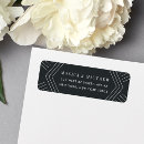 Search for charcoal return address labels Elegant