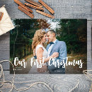 Search for just married wedding announcement cards Modern