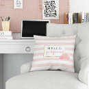 Search for blush pink floral cushions Feminine