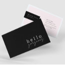 Search for hello beautiful business cards Hair stylist