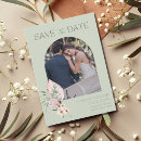 Search for flower wedding save the dates Tropical