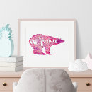 Search for bear pink posters Boho