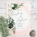 Search for tropics wedding invitations Watercolor