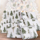Search for snowy trees wrapping paper Forest