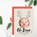 Search for funny seasonal invitations Red