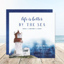 Search for beach moving announcement cards We've moved