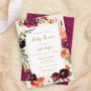 Search for orange color invitations Watercolor floral