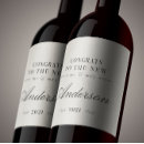 Search for wedding wine labels Modern