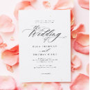 Search for luxury wedding invitations Calligraphy