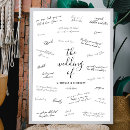 Search for wedding guest books Typography