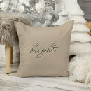 Search for elegant christmas cushions Merry and bright