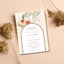 Search for pampas grass wedding invitations Simple