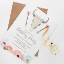 Search for cow birthday invitations Boho