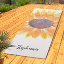 Search for sunflower yoga mats Watercolor