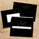 Search for black wedding envelopes Classy