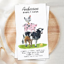 Search for farm animal business cards Farmer